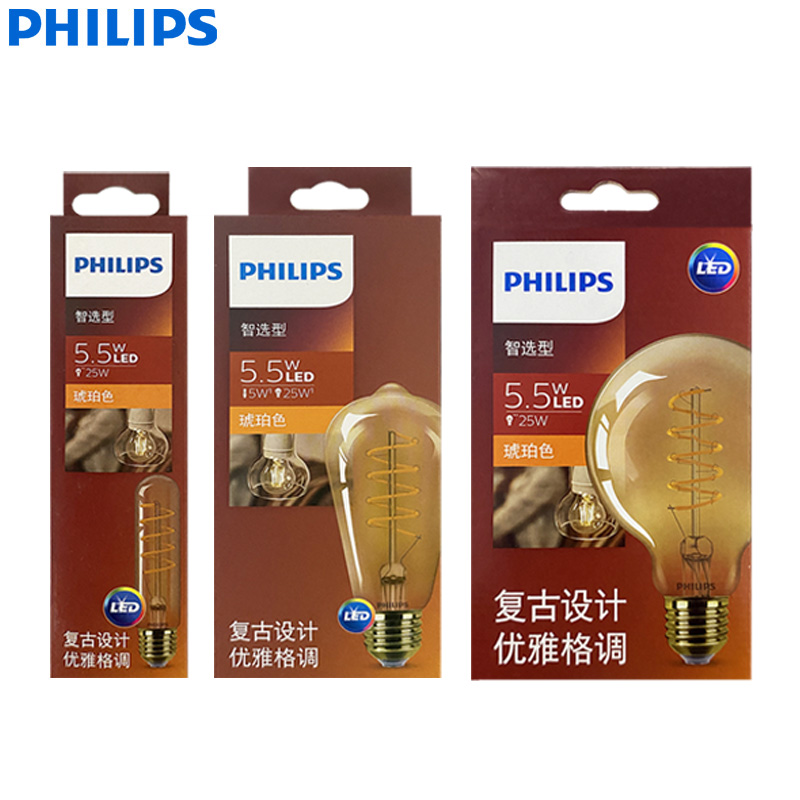 Philips Bulb Led Classic - Philips Soft Amber 2000K LED Decorative