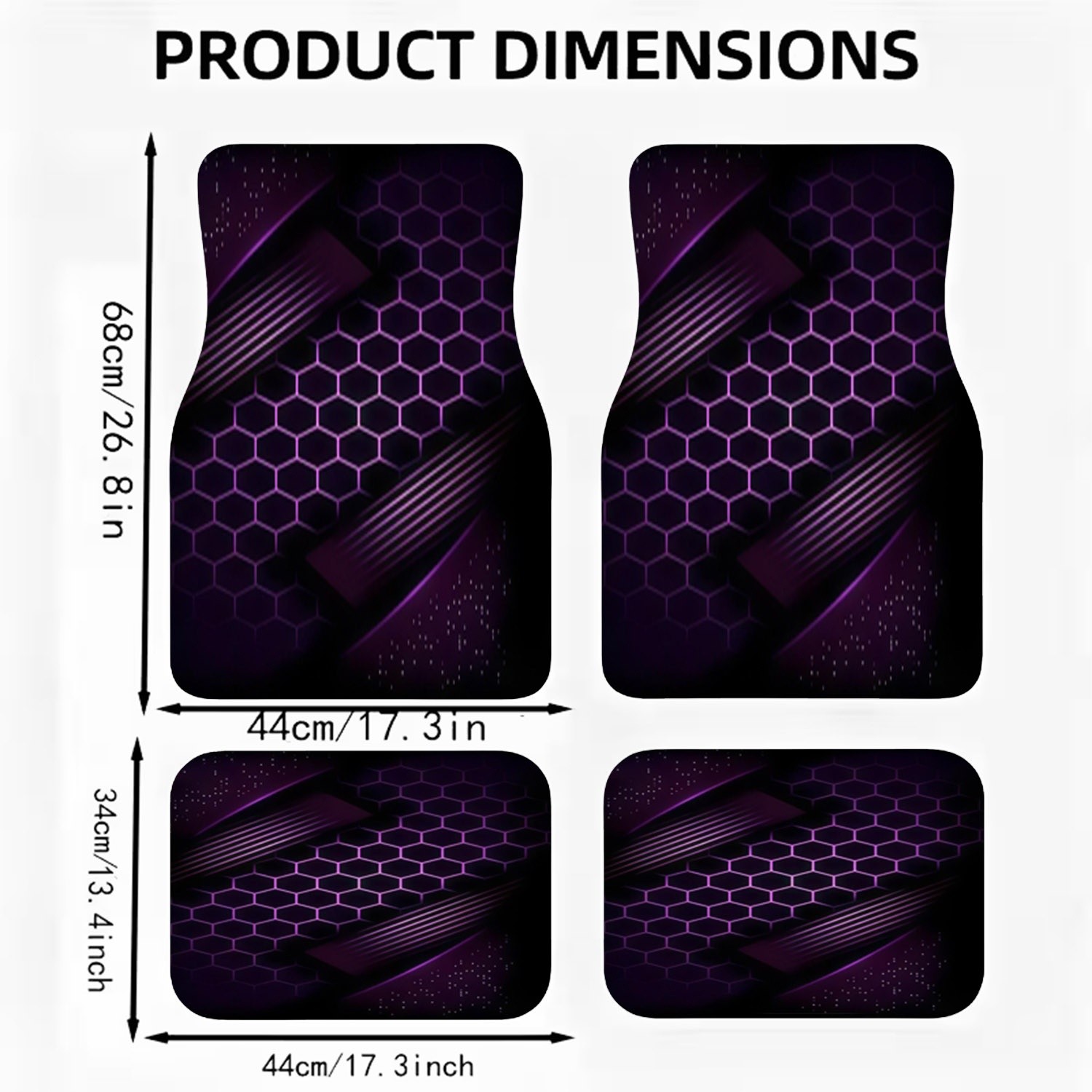 4pcs Polyester Fiber Material  - огляд і ціна Interior Design Grid