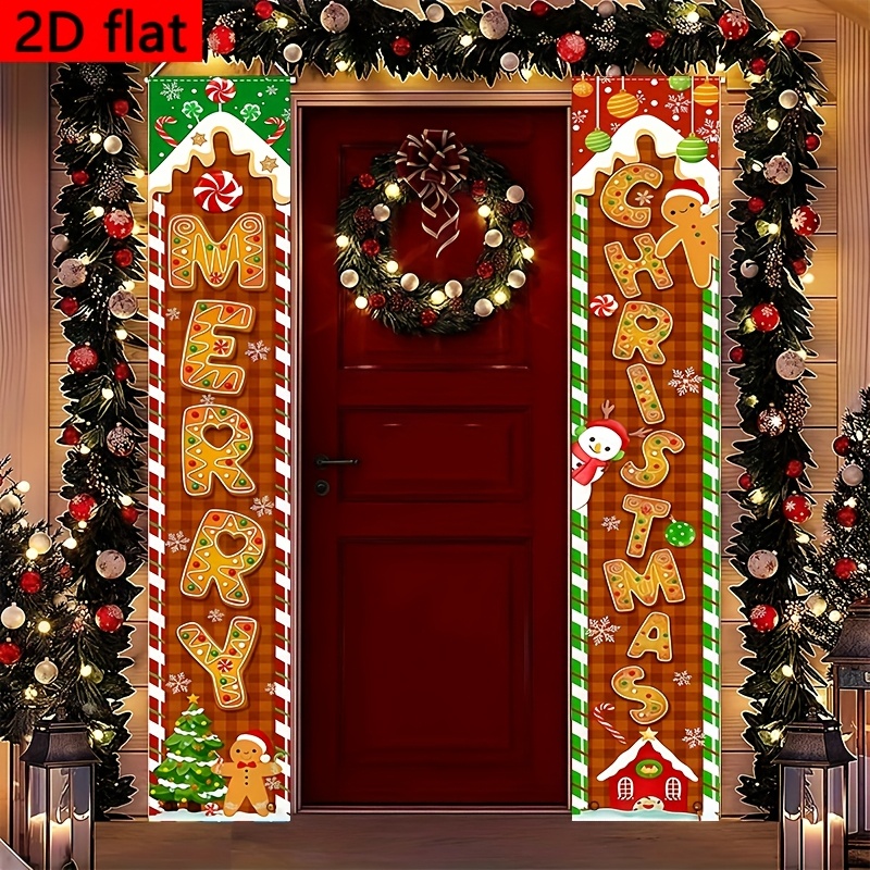 2-Pack 2D flat Christmas ginge - огляд і ціна Interior Design Years Of School