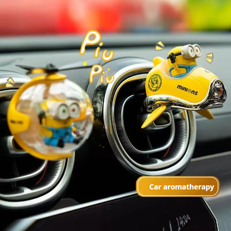 New Minions Cartoon Car Air Fr - огляд і ціна Interior Design Article