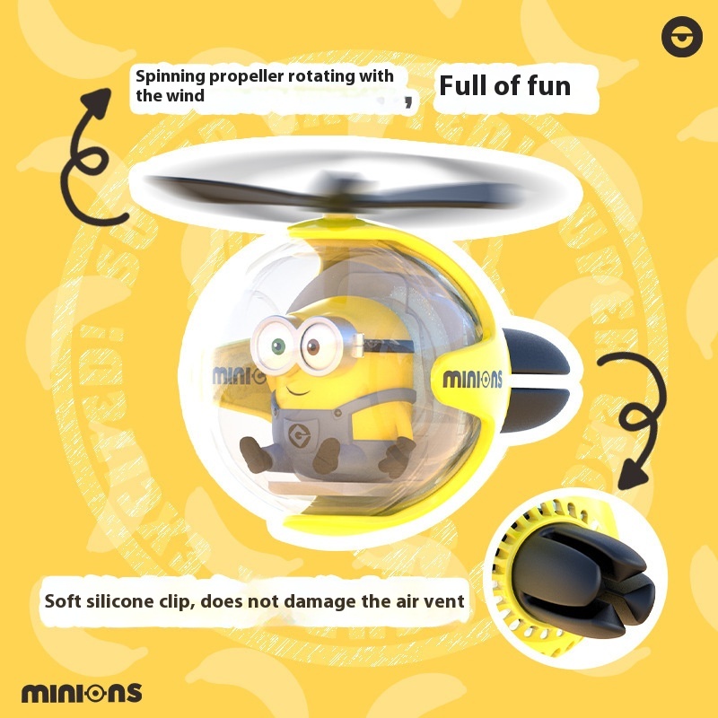 New Minions Cartoon Car Air Fr - огляд і ціна Interior Design Article