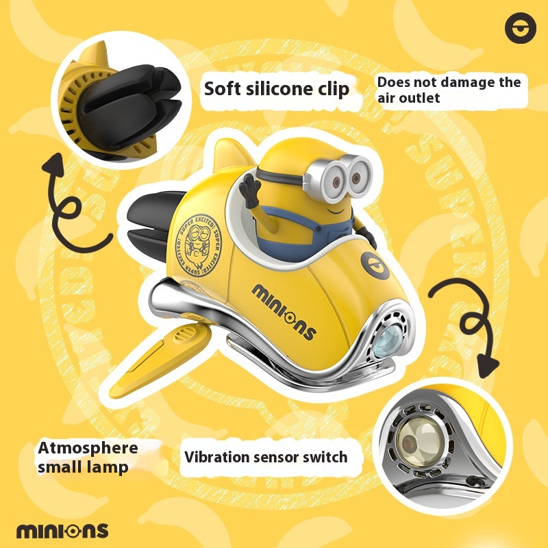 New Minions Cartoon Car Air Fr - огляд і ціна Interior Design Article
